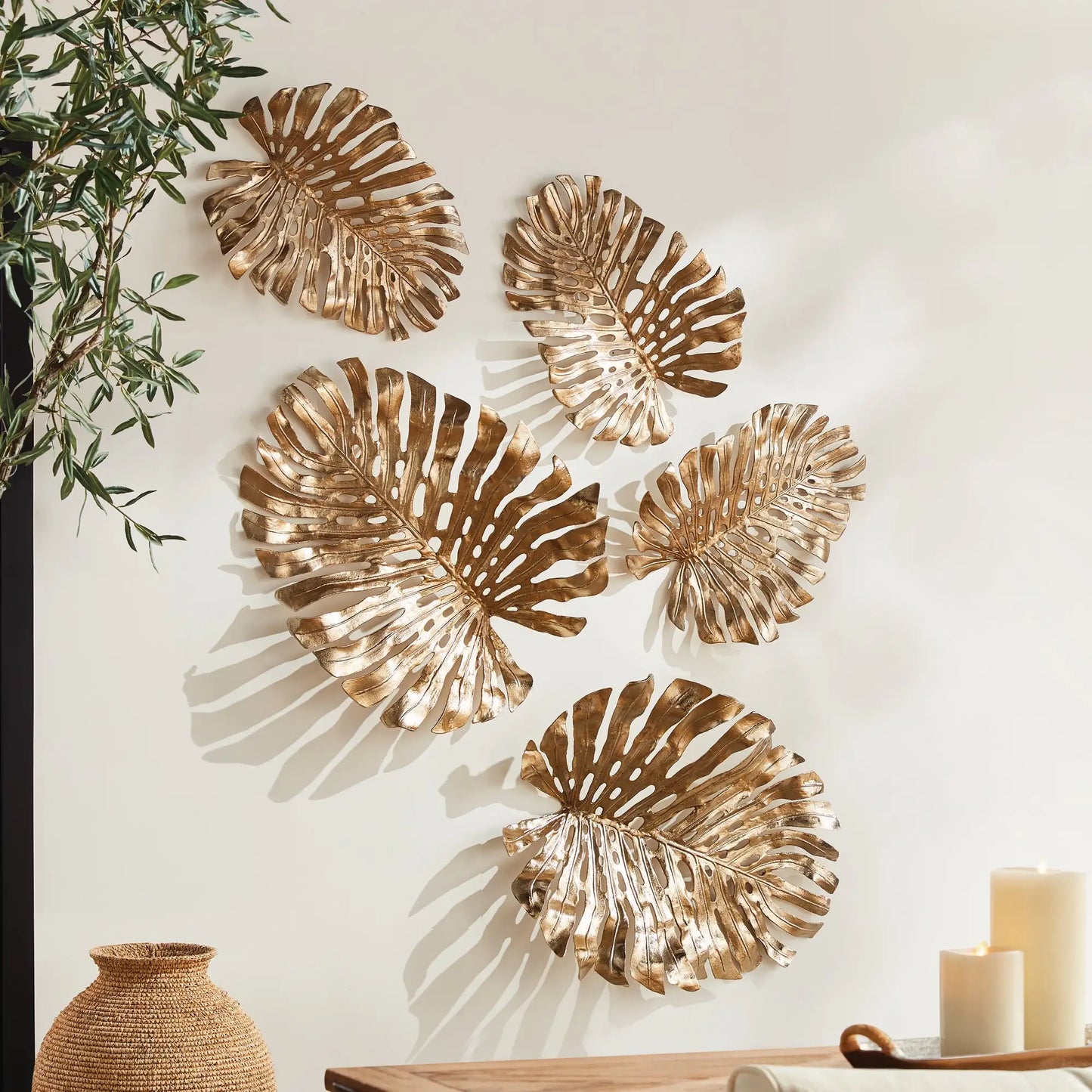 MONSTERA WALL ART SMALL - view 2