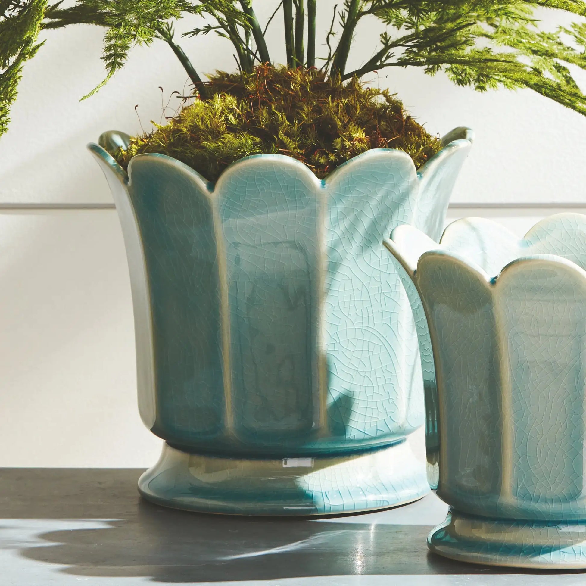 MALINE FOOTED  POT SMALL - view 2