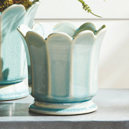 MALINE FOOTED  POT LARGE - view 2