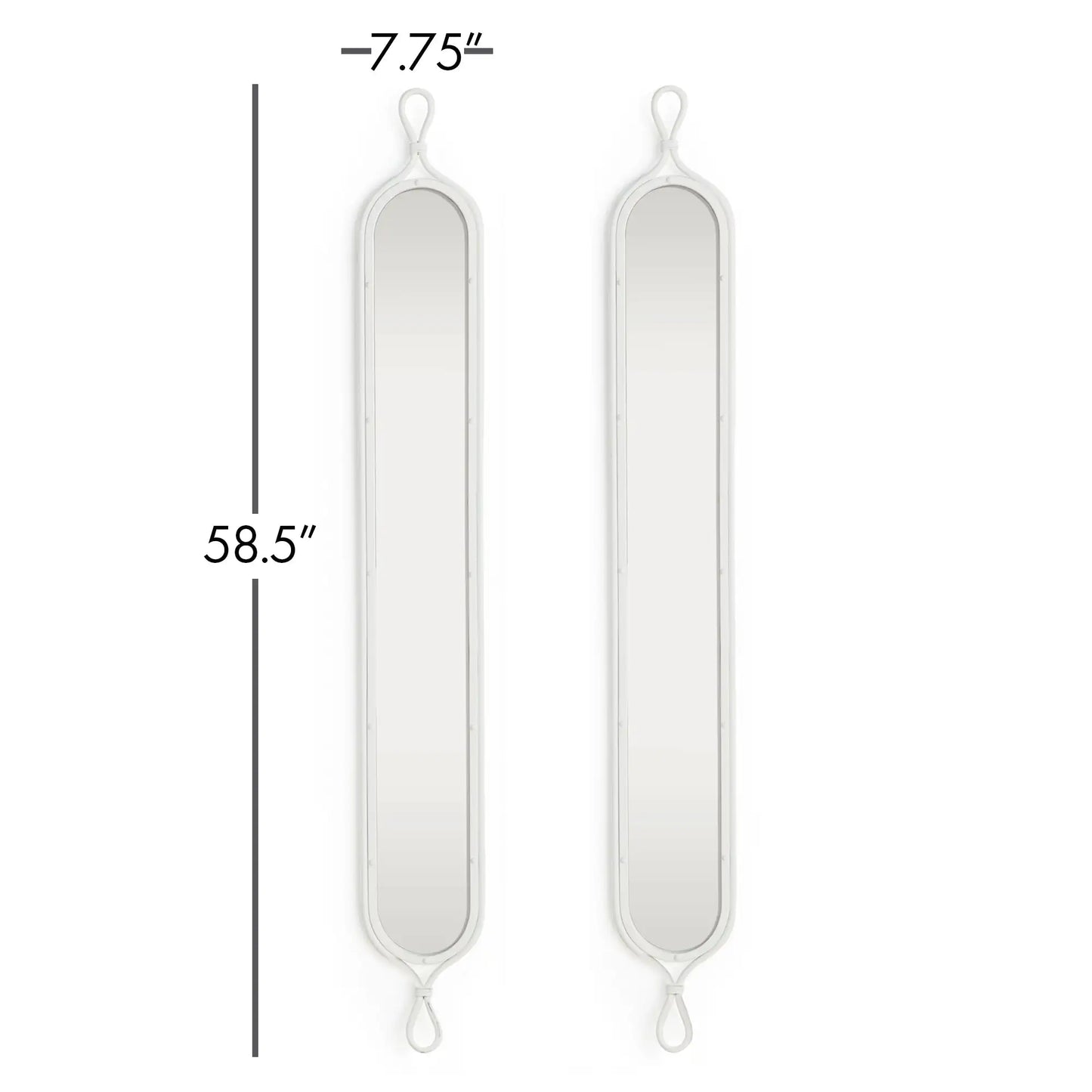 TALL NARROW MIRRORS, SET OF 2 - view 2