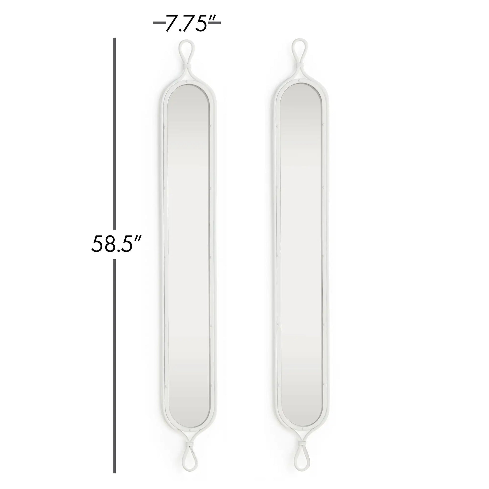 TALL NARROW MIRRORS, SET OF 2 - view 2