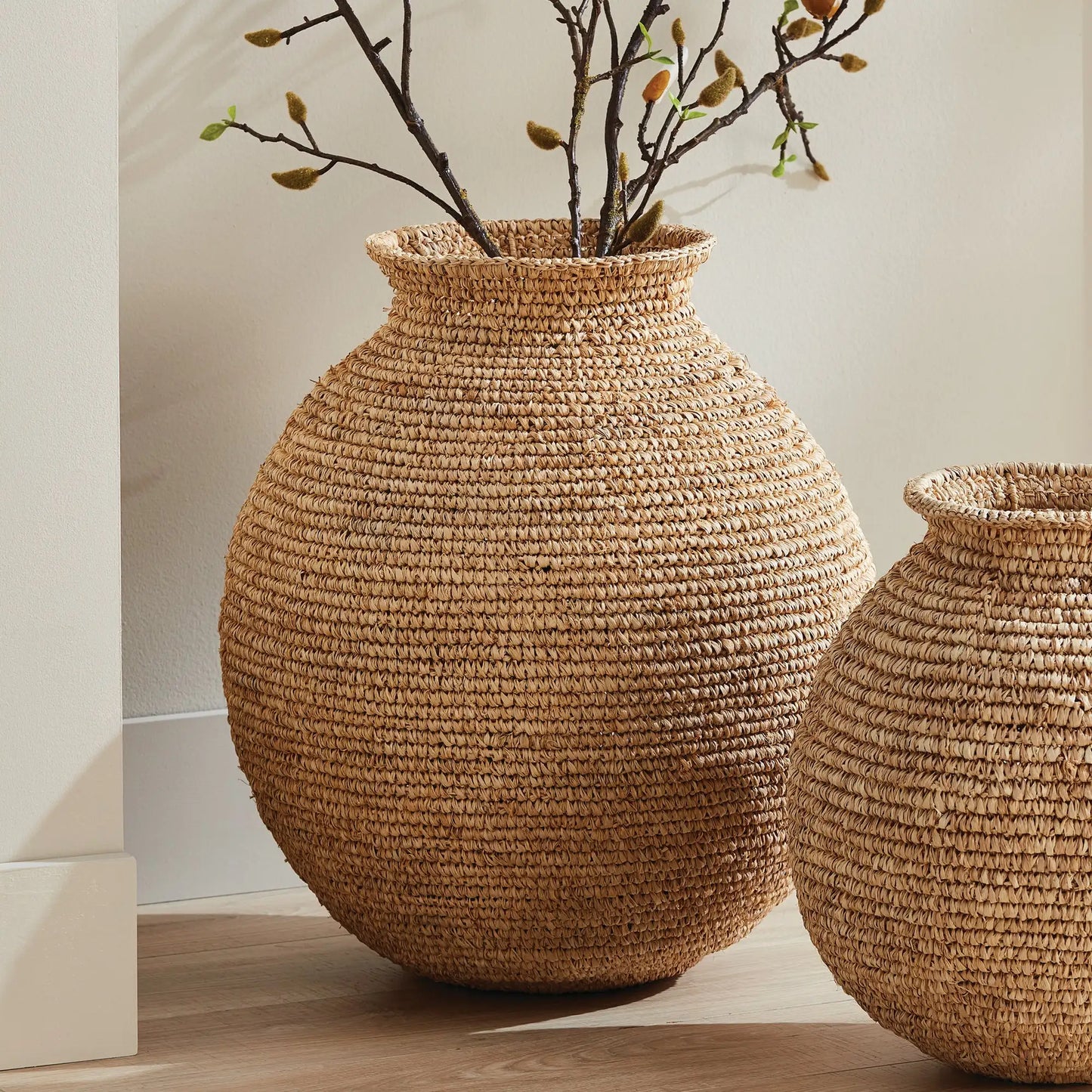 REMI WOVEN VASE LARGE - view 2