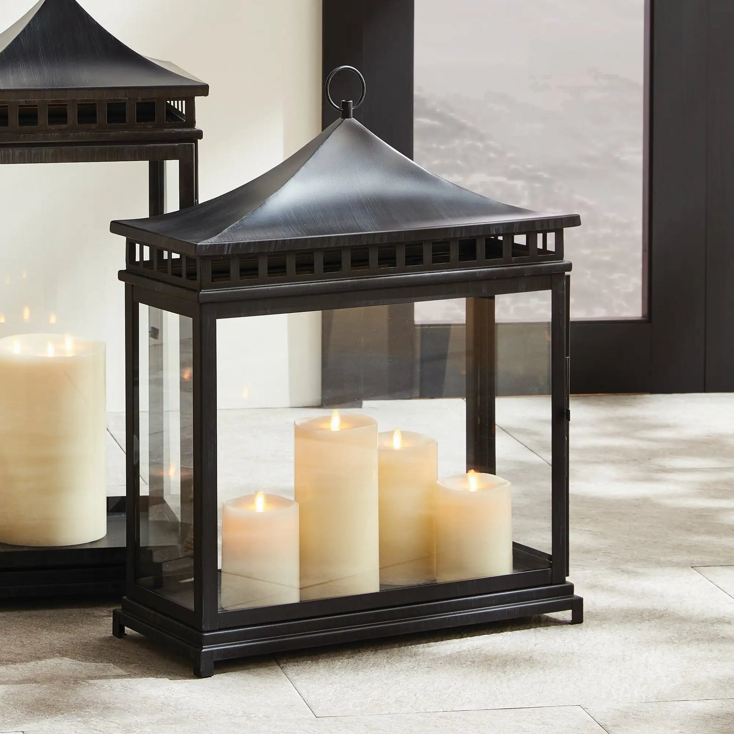 KITO OUTDOOR RECTANGULAR LANTERN - view 2