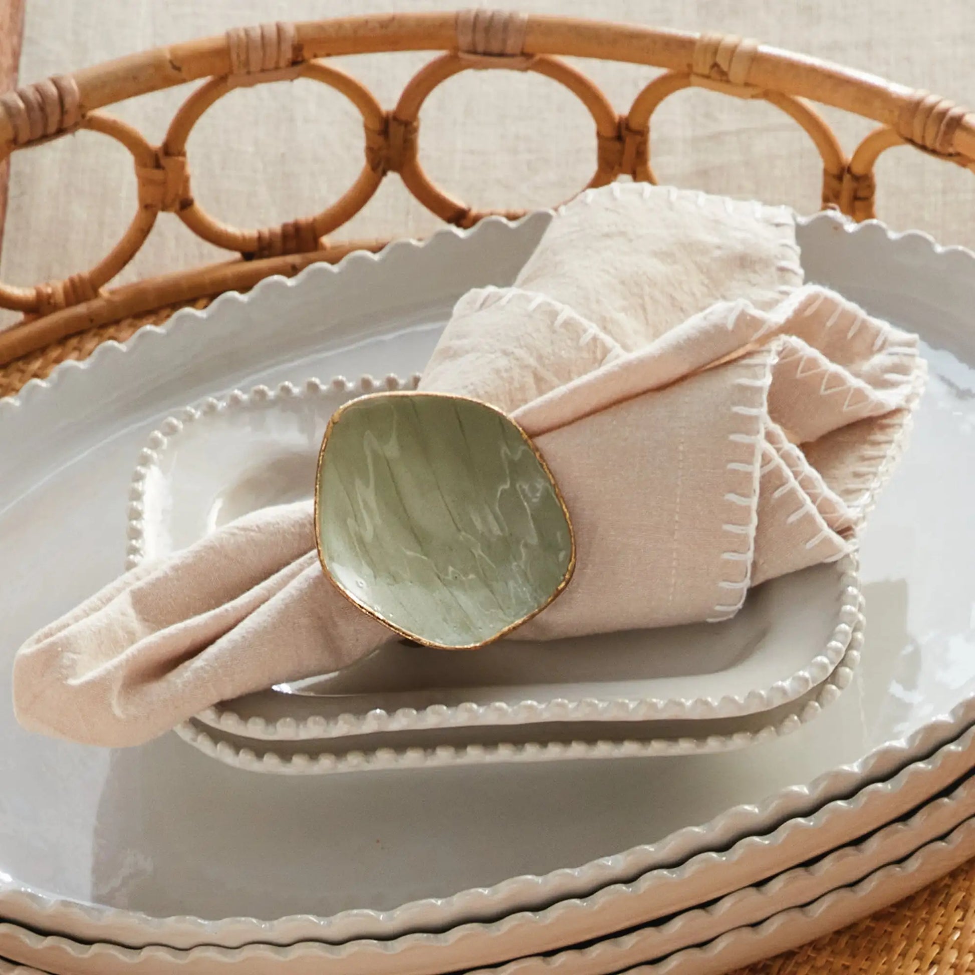 ADDIE DINNER NAPKINS, SET OF 4 - view 2