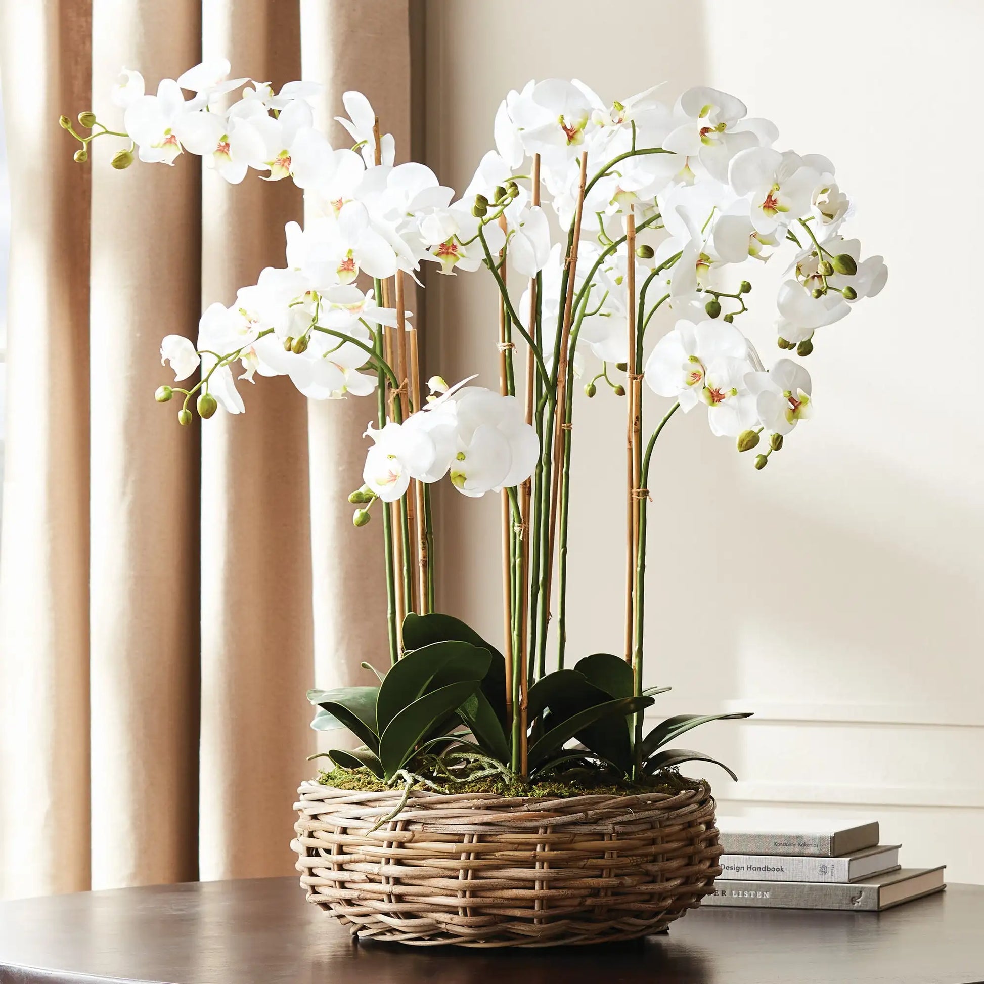 PHALAENOPSIS ORCHID BOWL DROP-IN 35" - view 2
