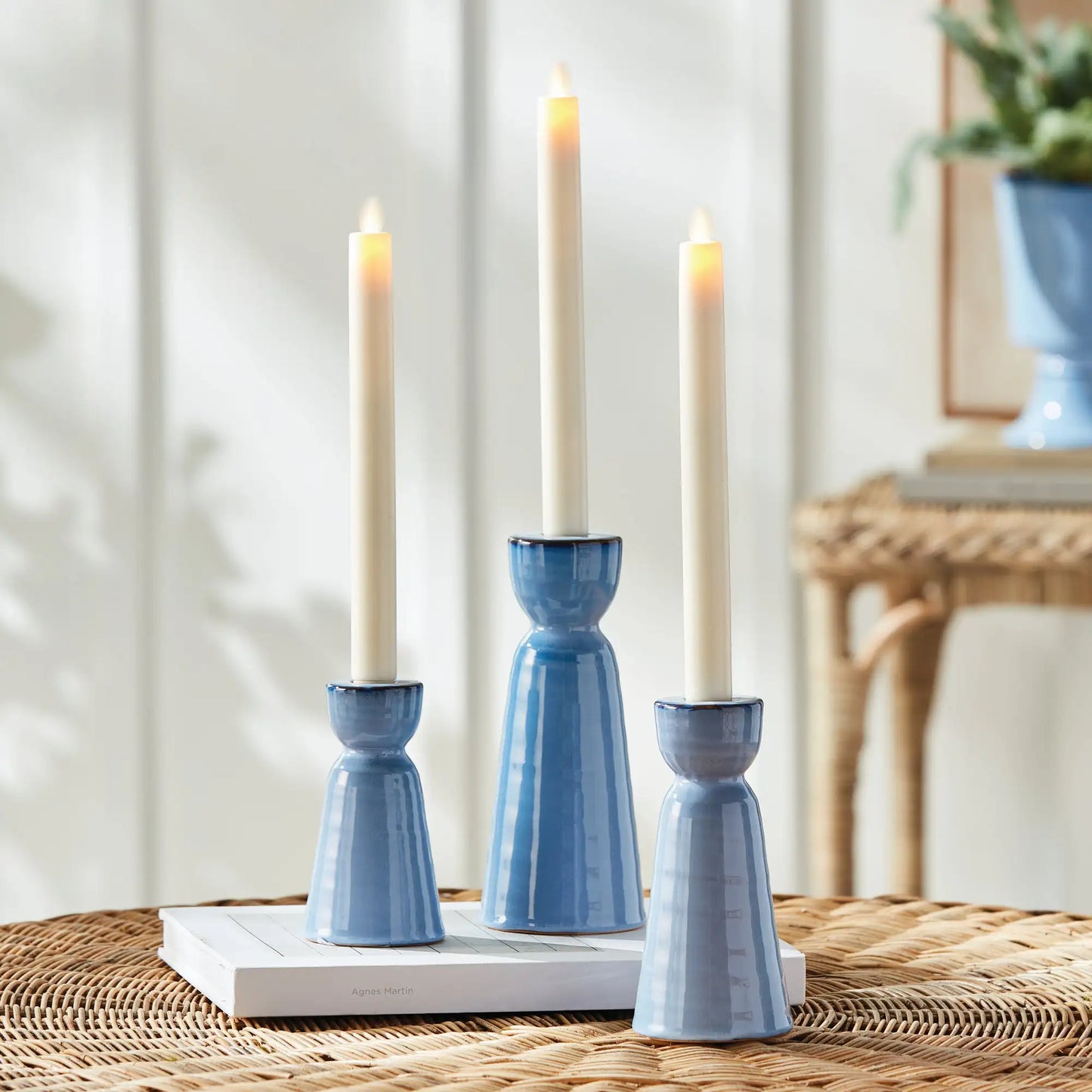 LIBBEY TAPER HOLDERS, SET OF 3 - view 2