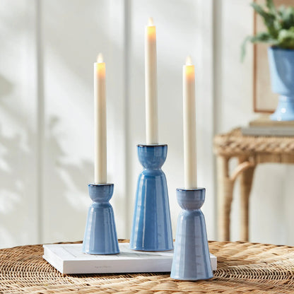 LIBBEY TAPER HOLDERS, SET OF 3 - view 2