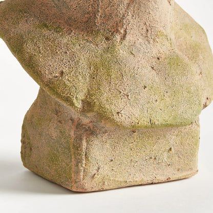 WEATHERED GARDEN MALE BUST PLANTER - view 2