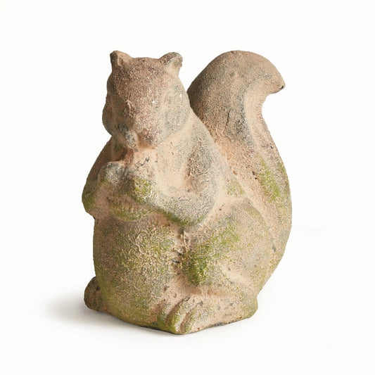 WEATHERED GARDEN SQUIRREL