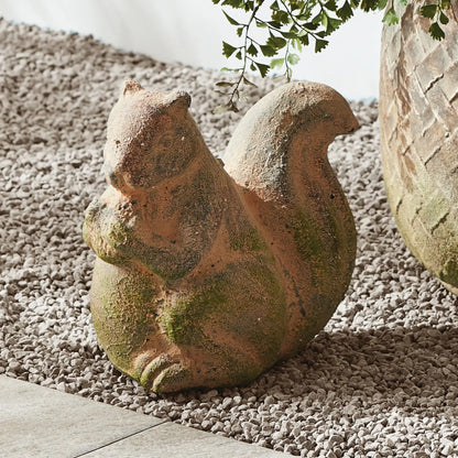 WEATHERED GARDEN SQUIRREL - view 2