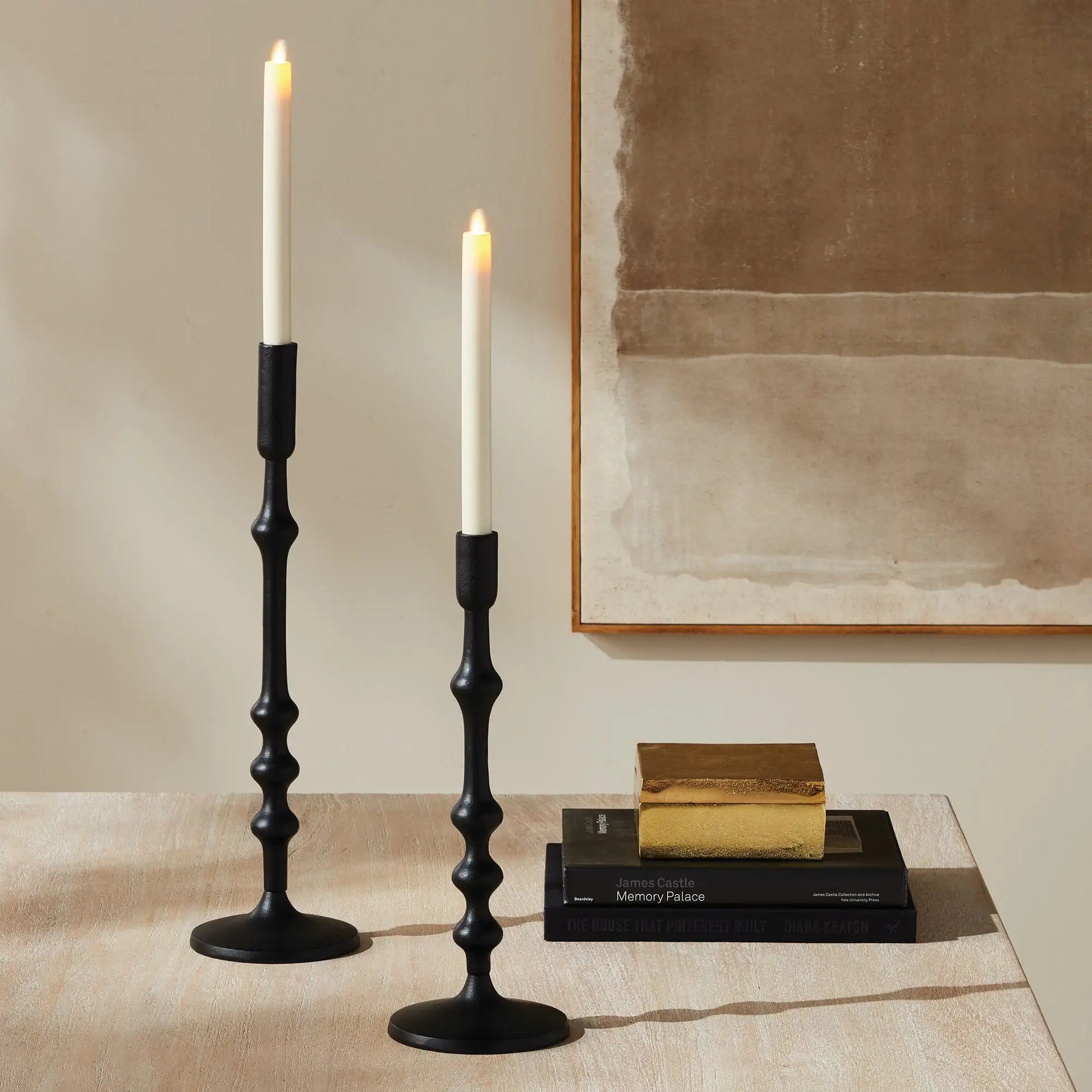 NICHOLAS TAPER HOLDERS, SET OF 2 - view 2