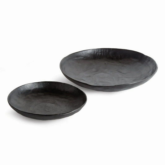 ASHWIN DECORATIVE BOWLS, SET OF 2