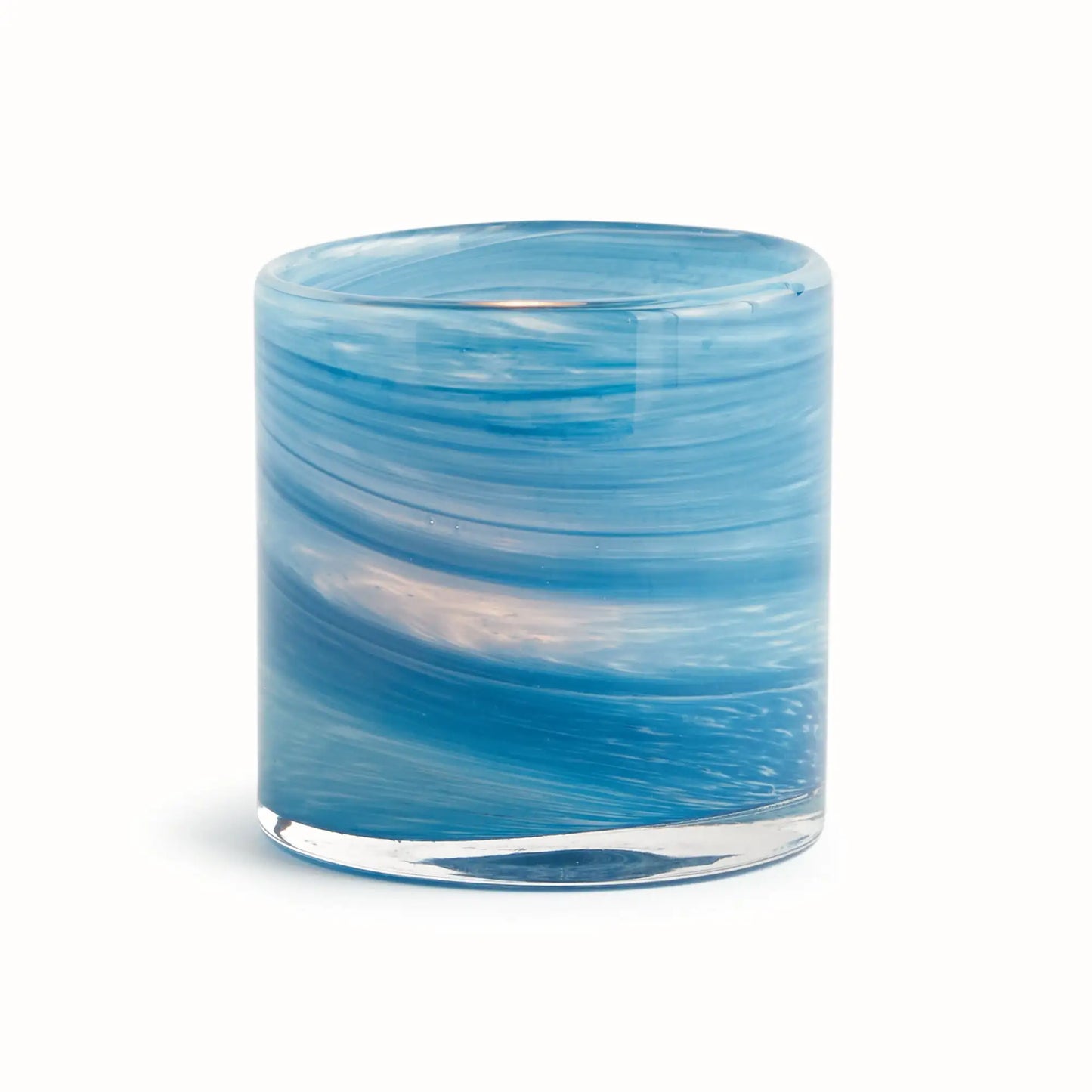 BARCLAY BUTERA SEASIDE GLASS HURRICANE