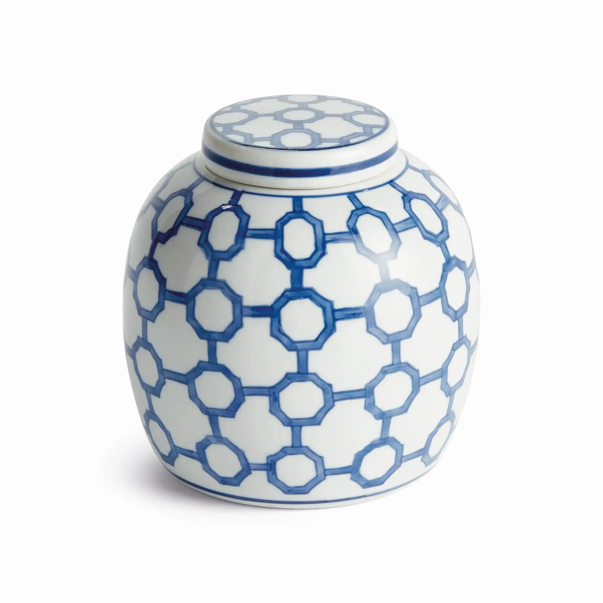 BARCLAY BUTERA DYNASTY LINK LIDDED JAR