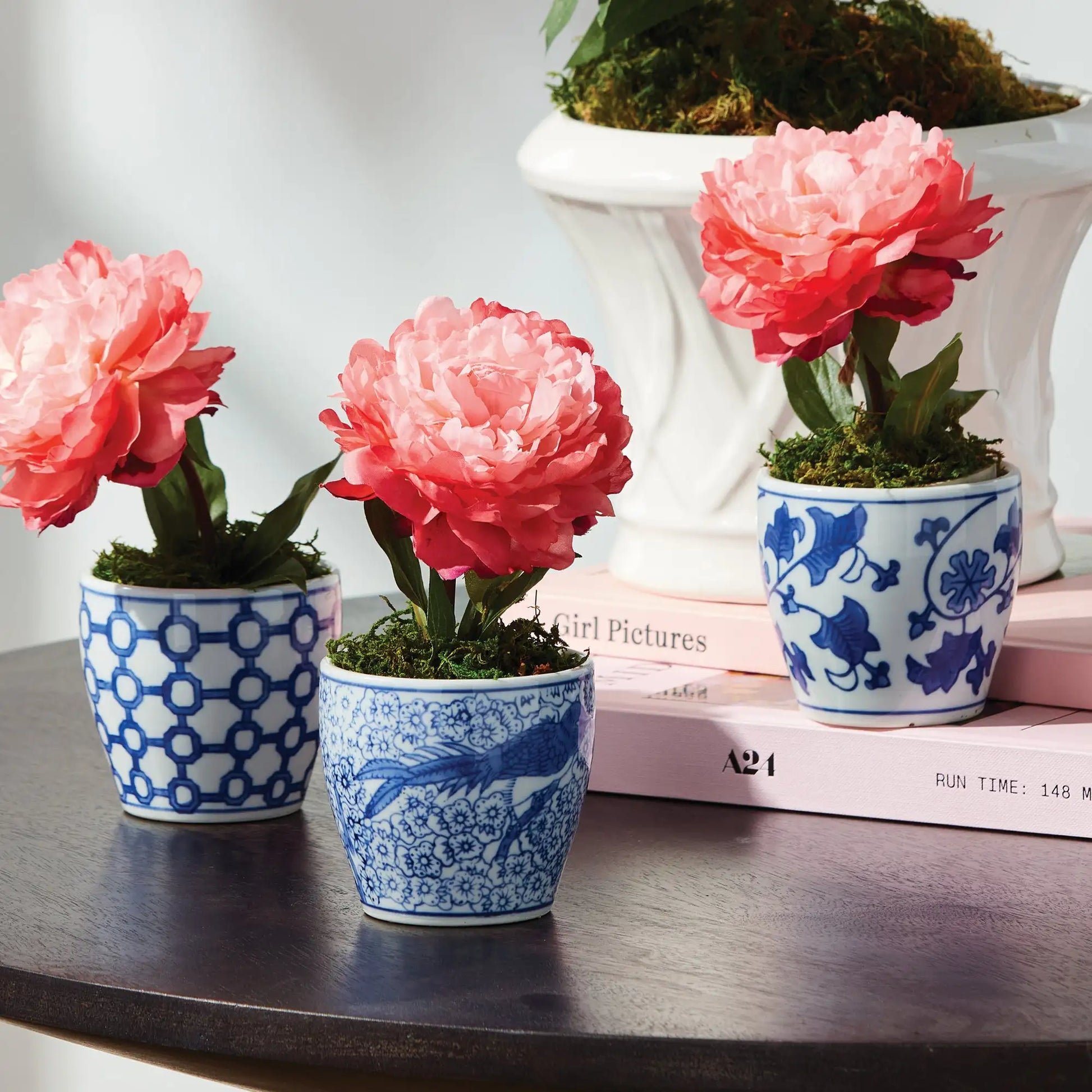 BARCLAY BUTERA DYNASTY MINI FLOWER POTS, SET OF 6 - view 3