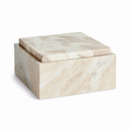 JAQUELINE SQUARE LIDDED BOX WIDE