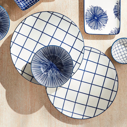 STRIA 8.5" PLATES, SET OF 4 - view 2