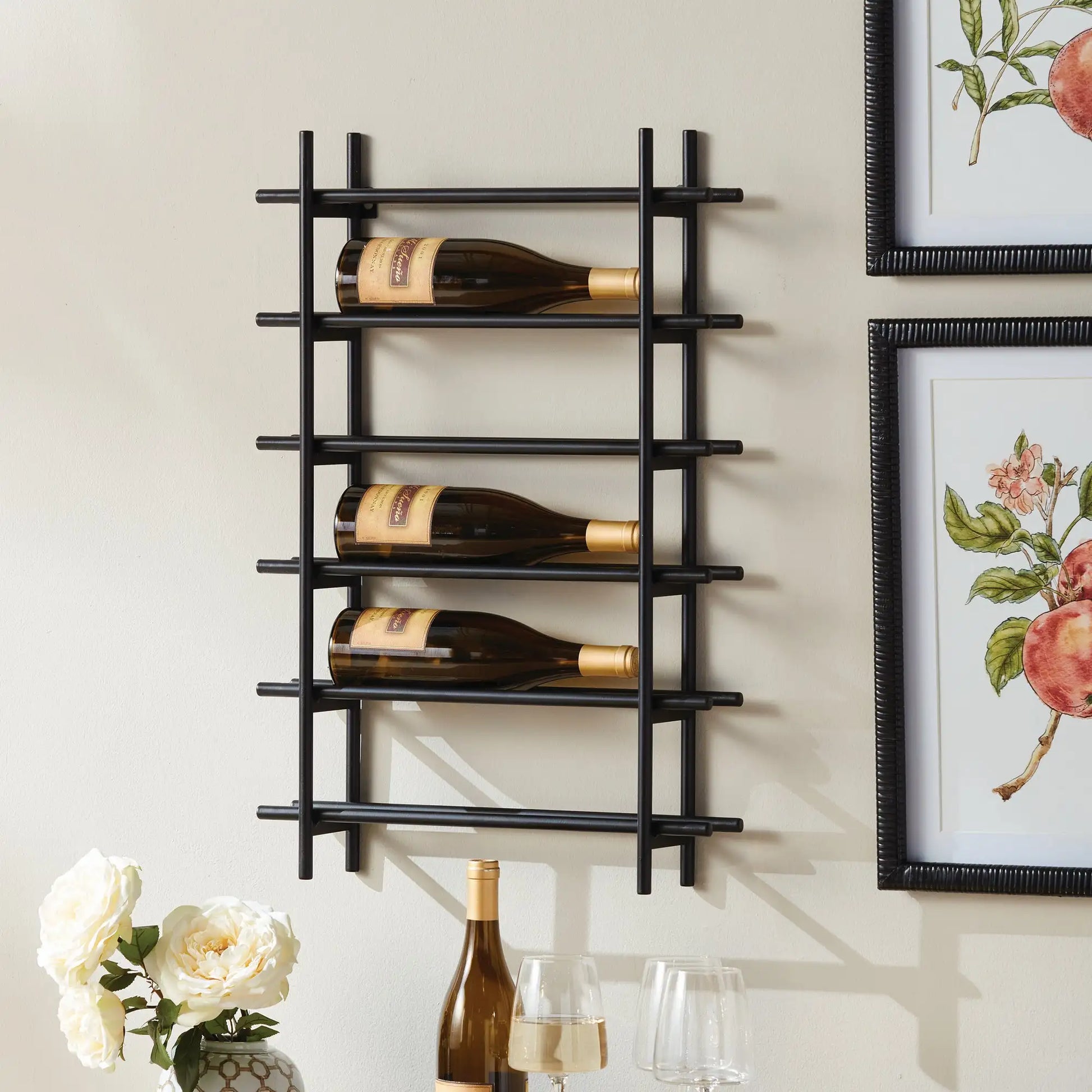 BAROSSA 6-BOTTLE WINE RACK - view 2