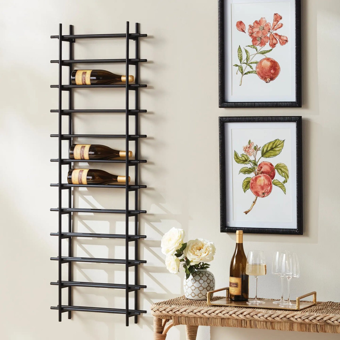 BAROSSA 12-BOTTLE WINE RACK - view 2