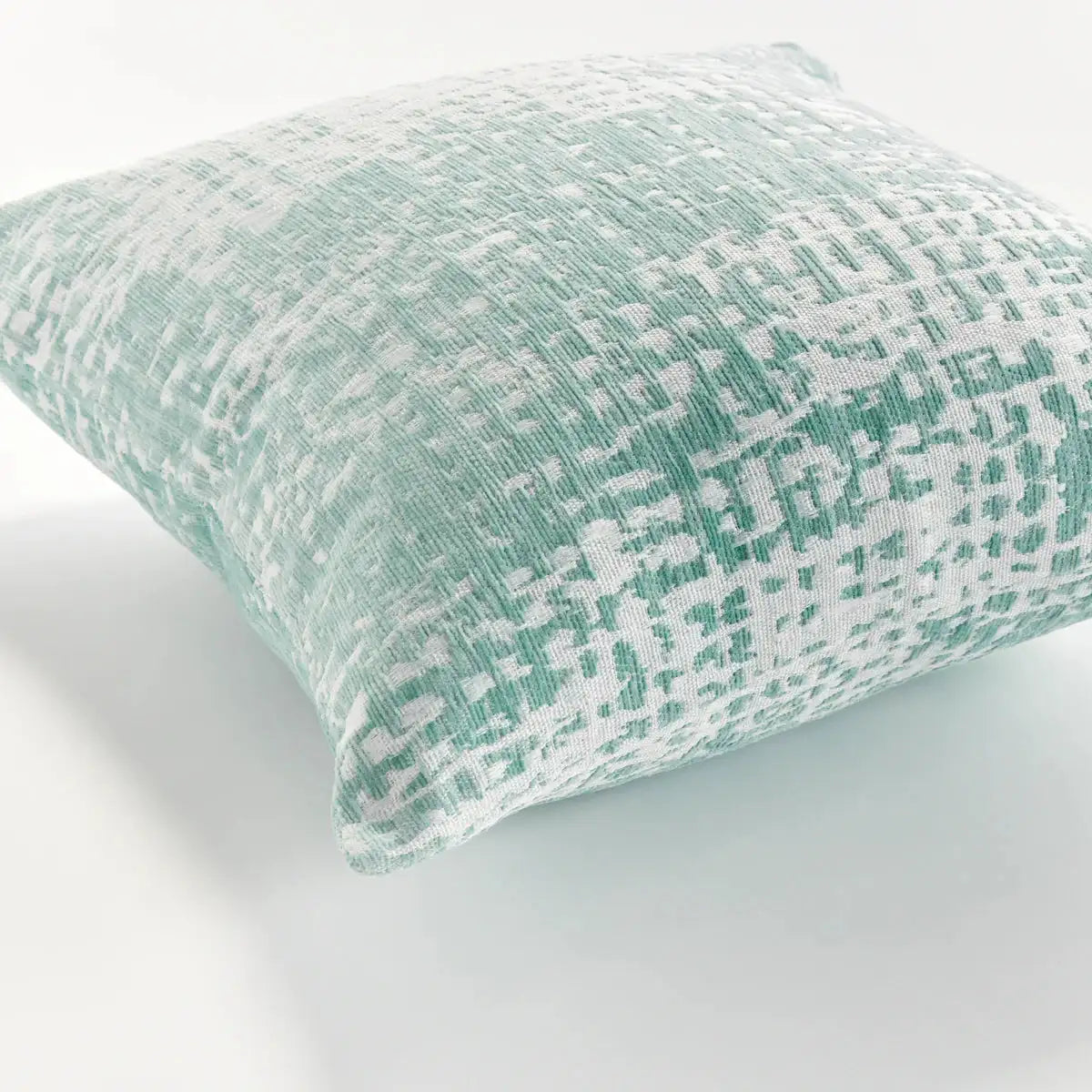 Hana Square Indoor/Outdoor Pillow - Seafoam 24"