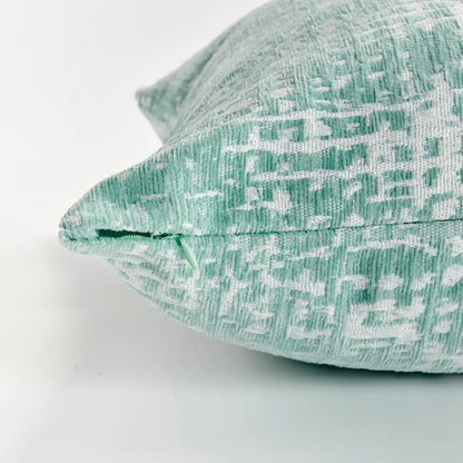 Hana Square Indoor/Outdoor Pillow - Seafoam 24"