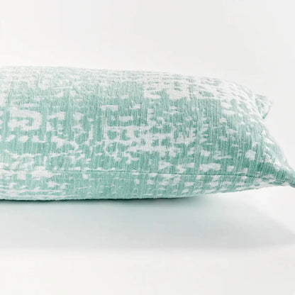 Hana Lumbar Indoor/Outdoor Pillow - Seafoam