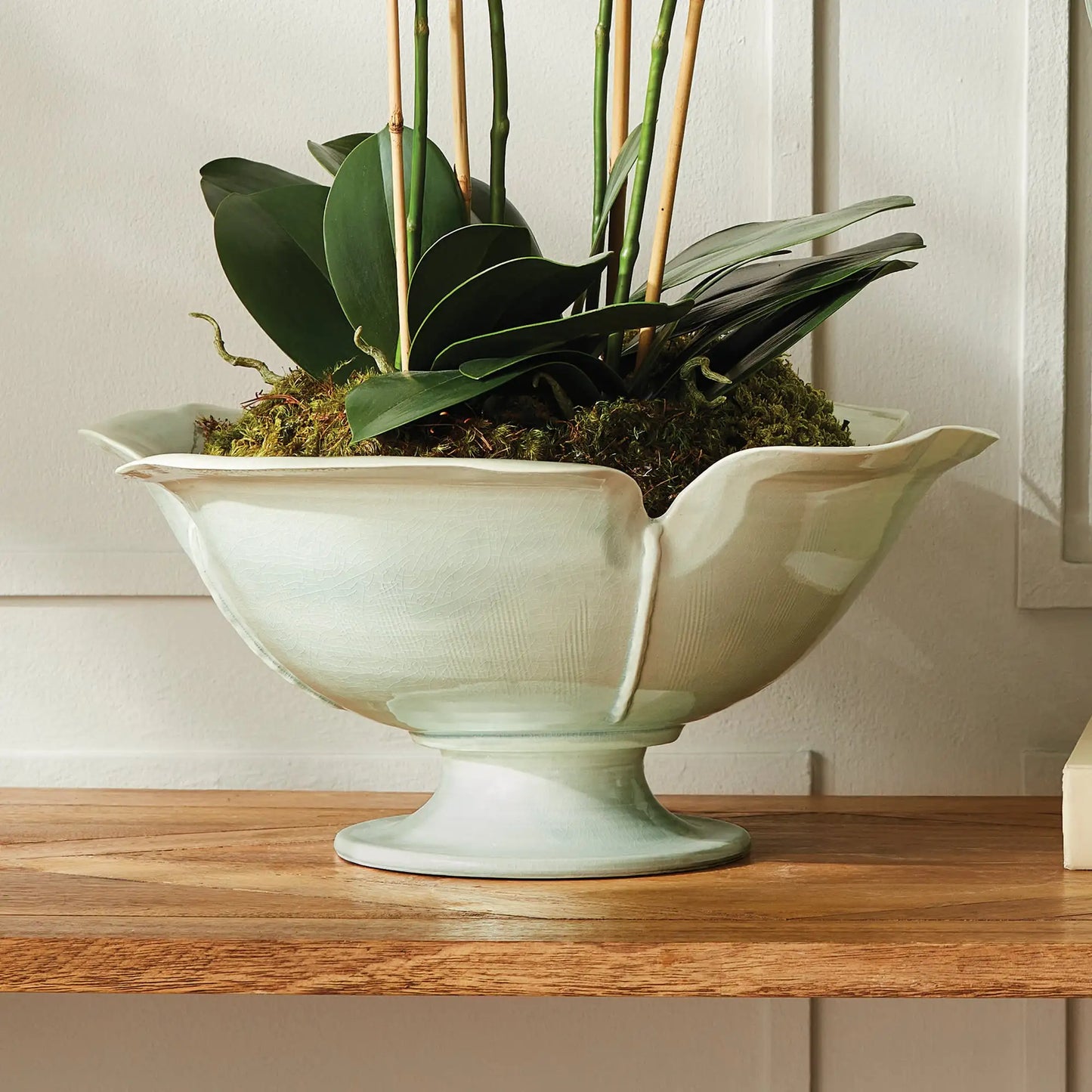 PETALO DECORATIVE FOOTED BOWL - view 2
