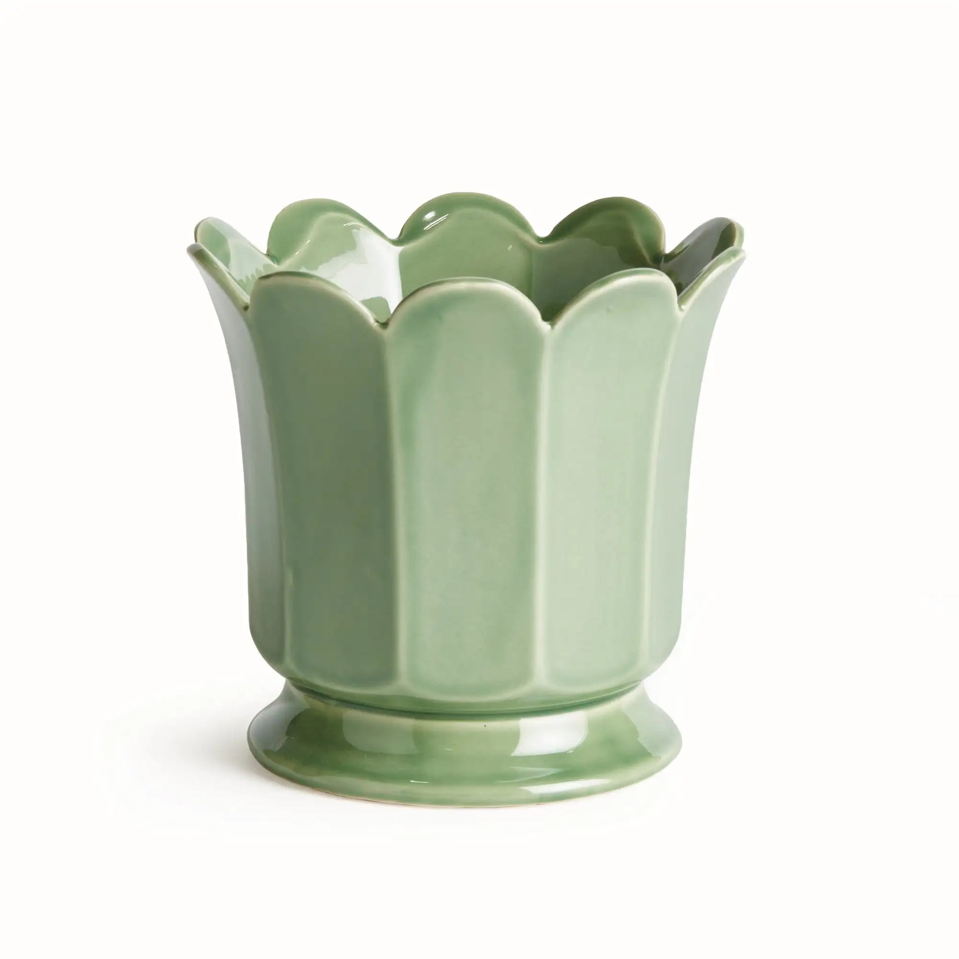 MALINE FOOTED  POT LARGE