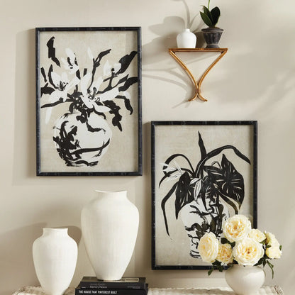 CHINOISERIE NOIR PRINTS, SET OF 4 - view 2