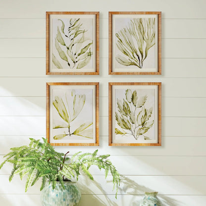 COASTAL GREENERY PRINTS, SET OF 4 - view 2