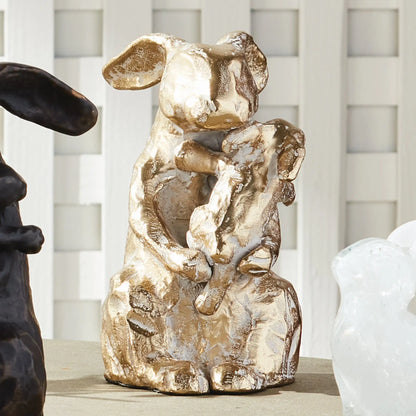MOTHER RABBIT SCULPTURE - view 2