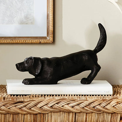 PLAYFUL DOG SCULPTURE - view 2