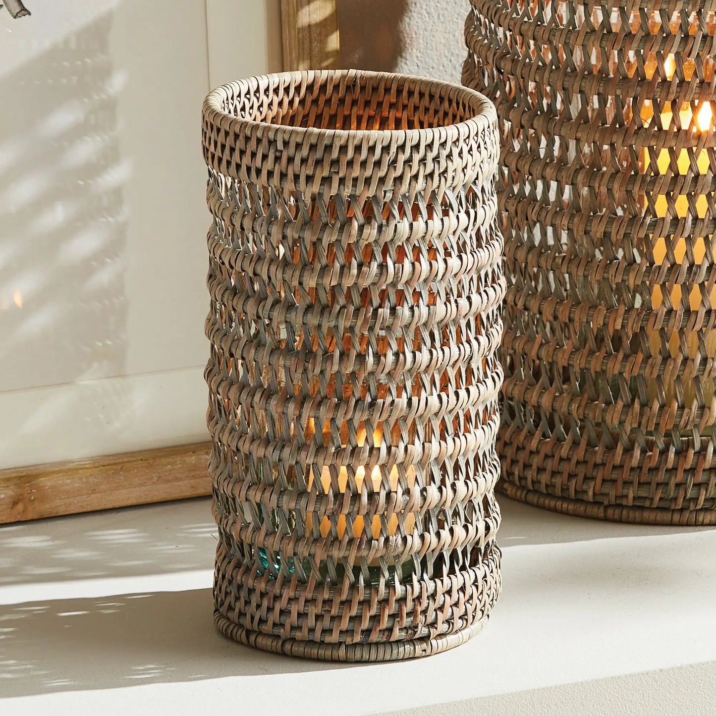BURMA RATTAN HURRICANE SMALL - view 2