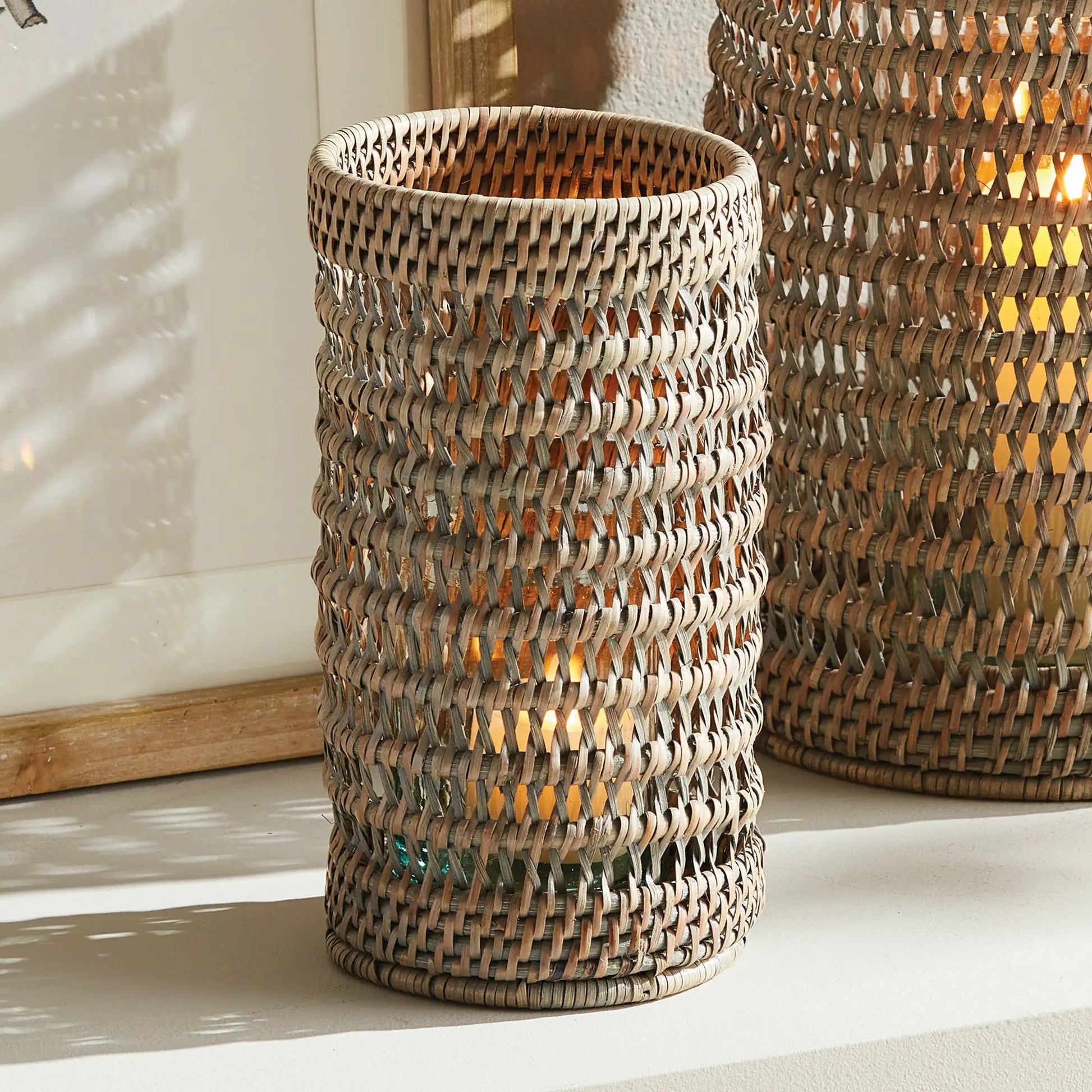 BURMA RATTAN HURRICANE SMALL - view 2