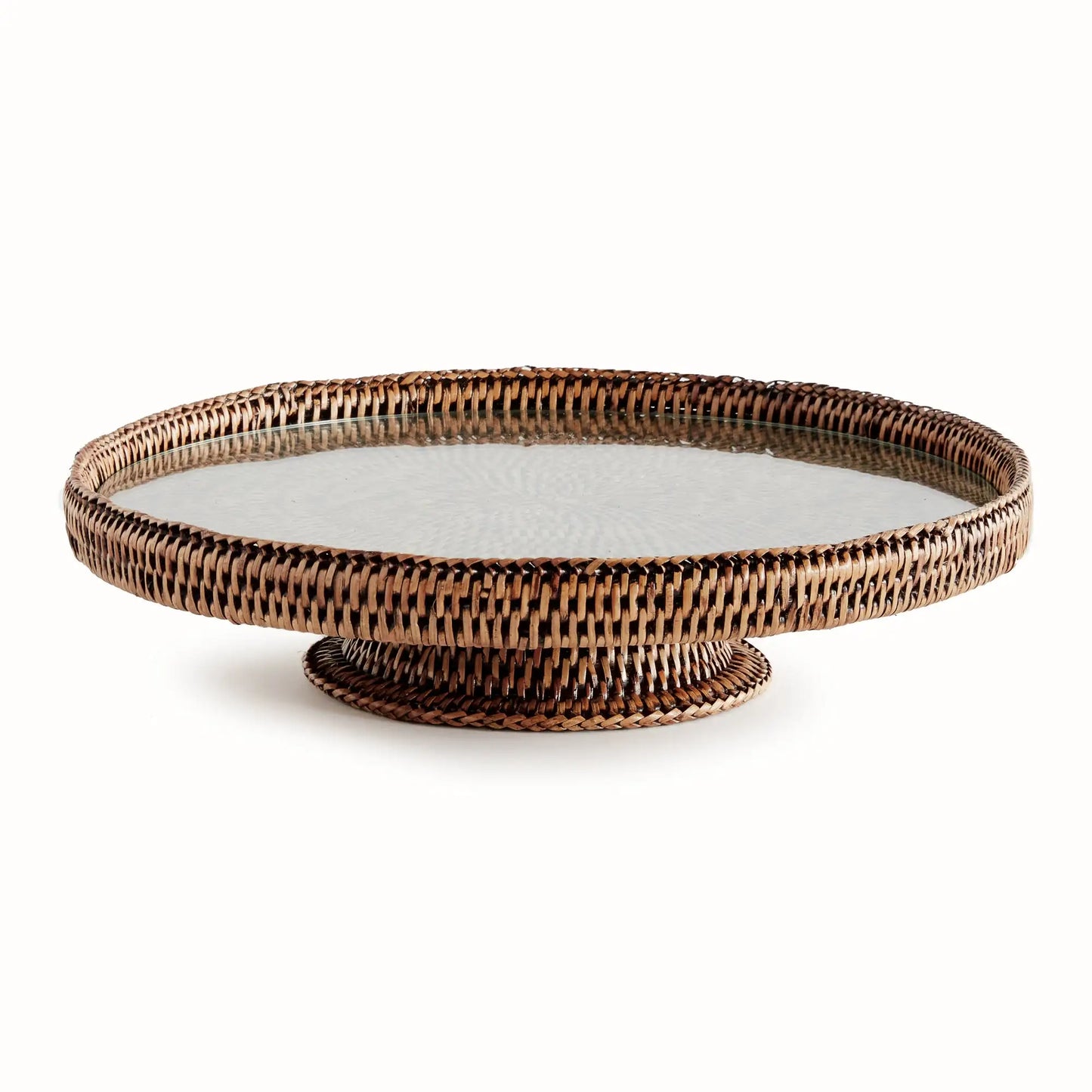 BURMA RATTAN SERVING STAND