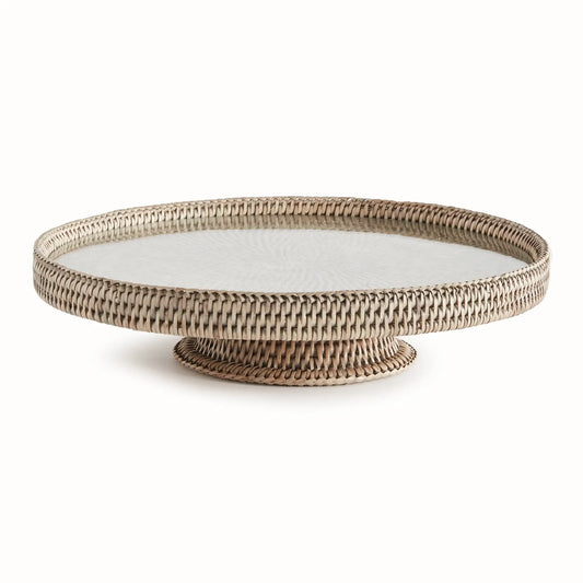 BURMA RATTAN SERVING STAND