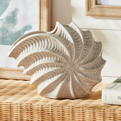 NAUTILUS SHELL VASE - view 2