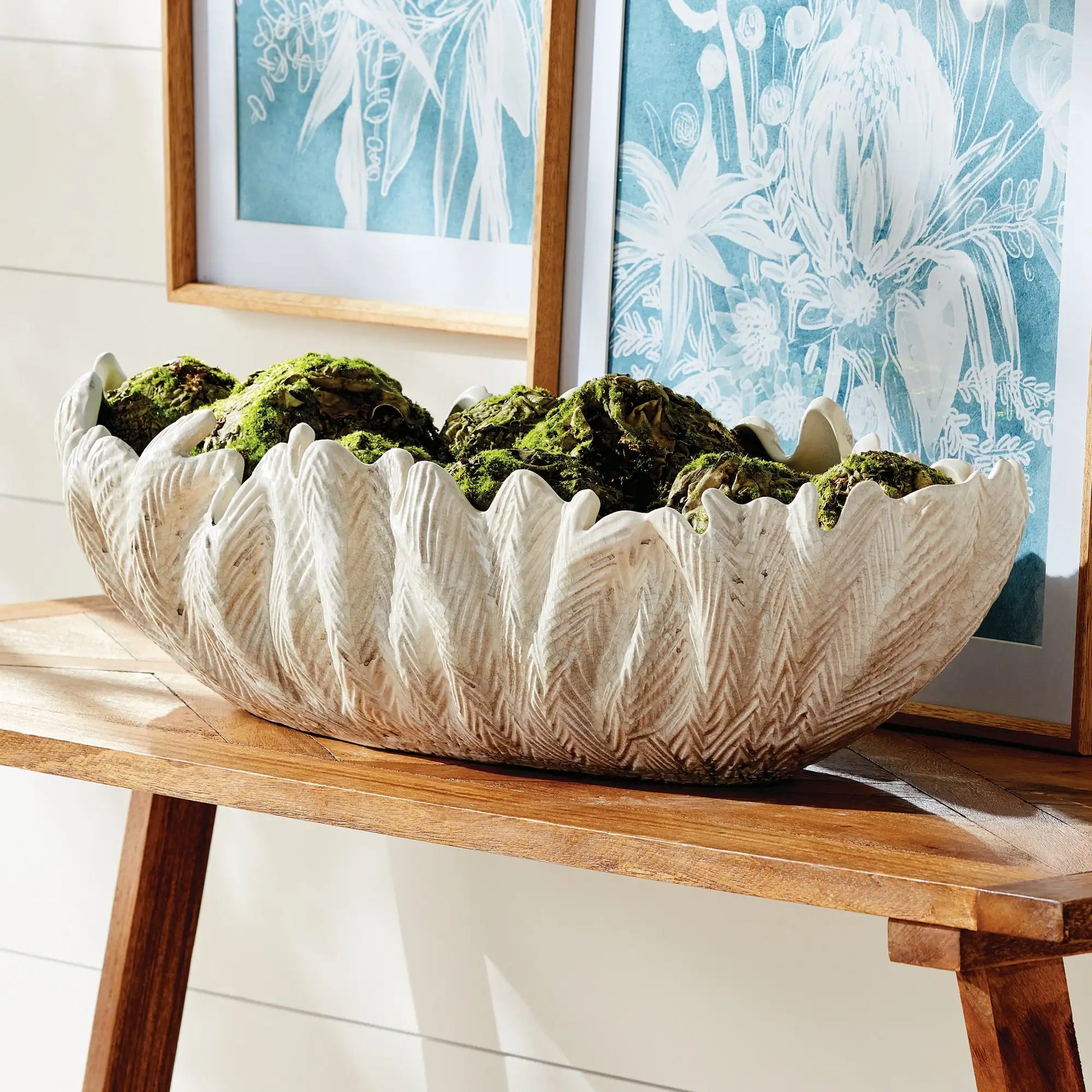 WINSLOW DECORATIVE OVAL BOWL - view 2