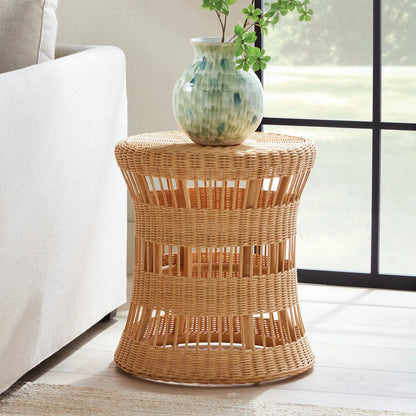 ASHTON RATTAN SIDE TABLE - view 2