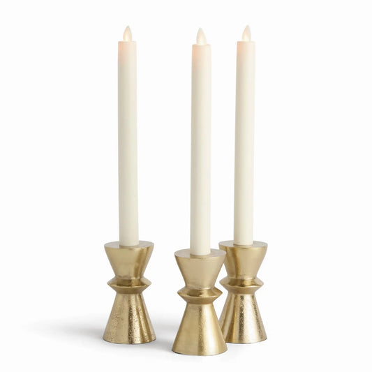 WELLS TAPER HOLDERS, SET OF 3