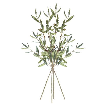 OLIVE STEMS WITH OLIVES 32", SET OF 4 - view 2