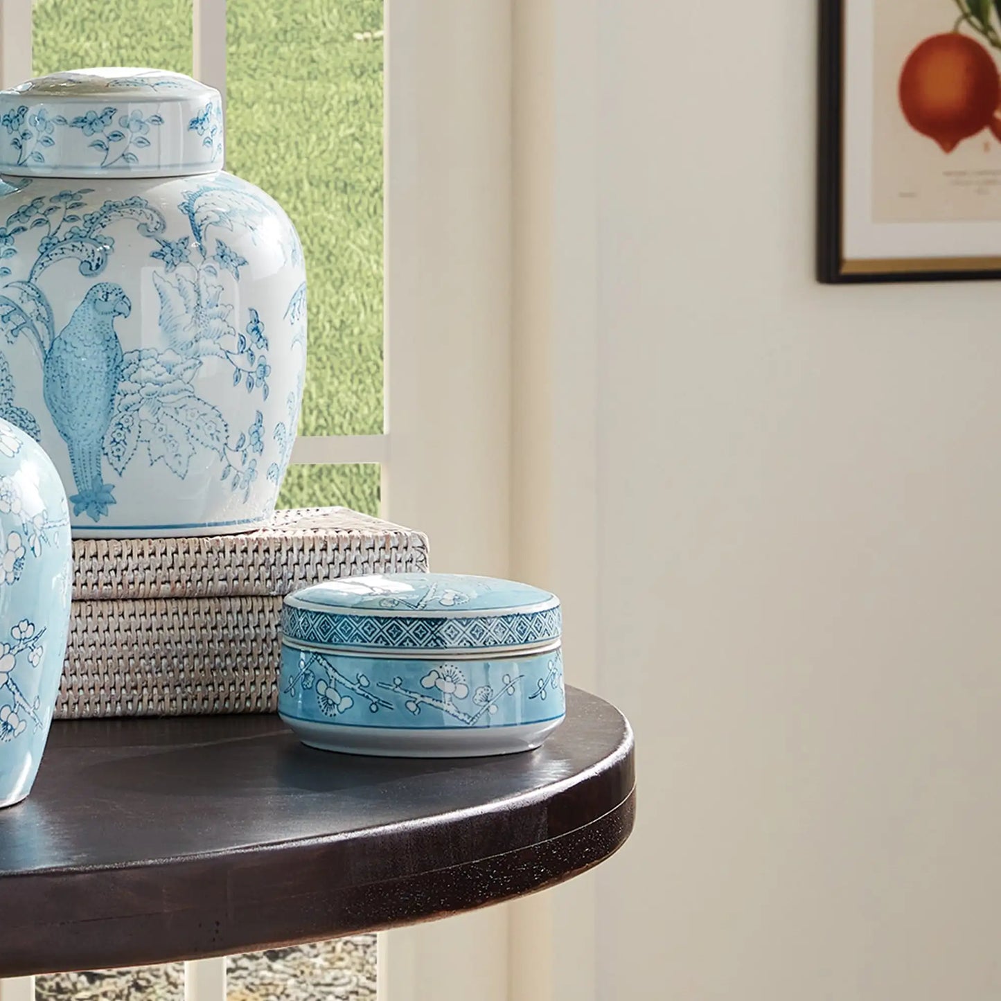 MONARCH EMPRESS ROUND LIDDED CATCHALL BOX SMALL - view 3