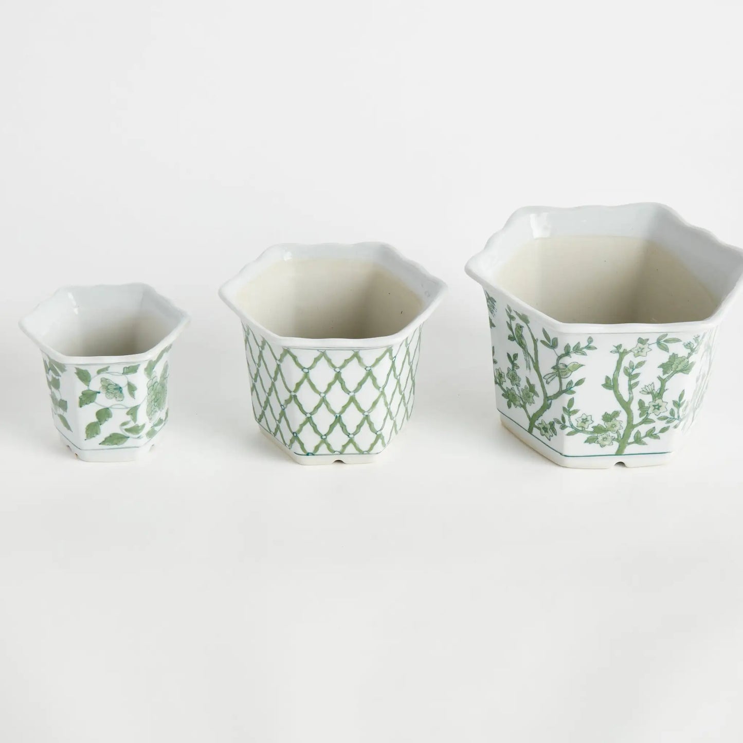 IMPERIAL FLARED POTS, SET OF 3 - view 2