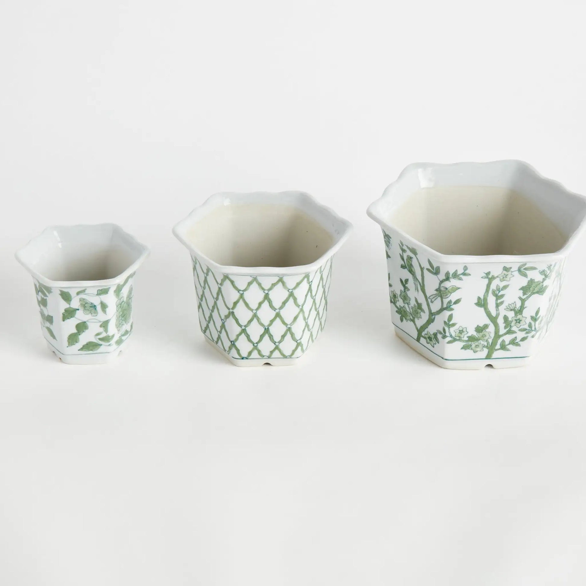 IMPERIAL FLARED POTS, SET OF 3 - view 2