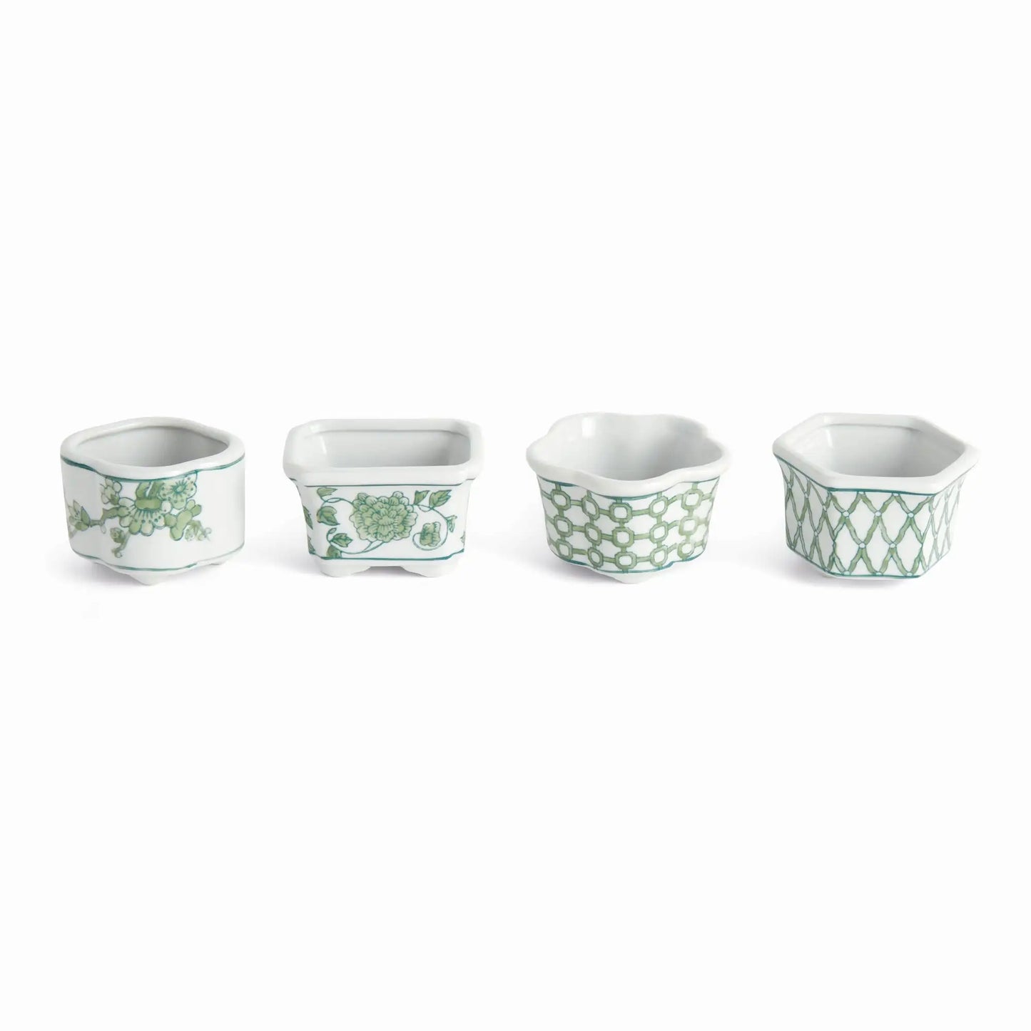 IMPERIAL ASSORTED MINI POTS, SET OF 4