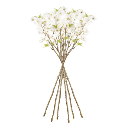 DOUBLE CHERRY BLOSSOM STEMS 28", SET OF 6 - view 2