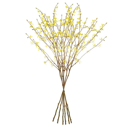 FORSYTHIA STEMS 47", SET OF 6 - view 2