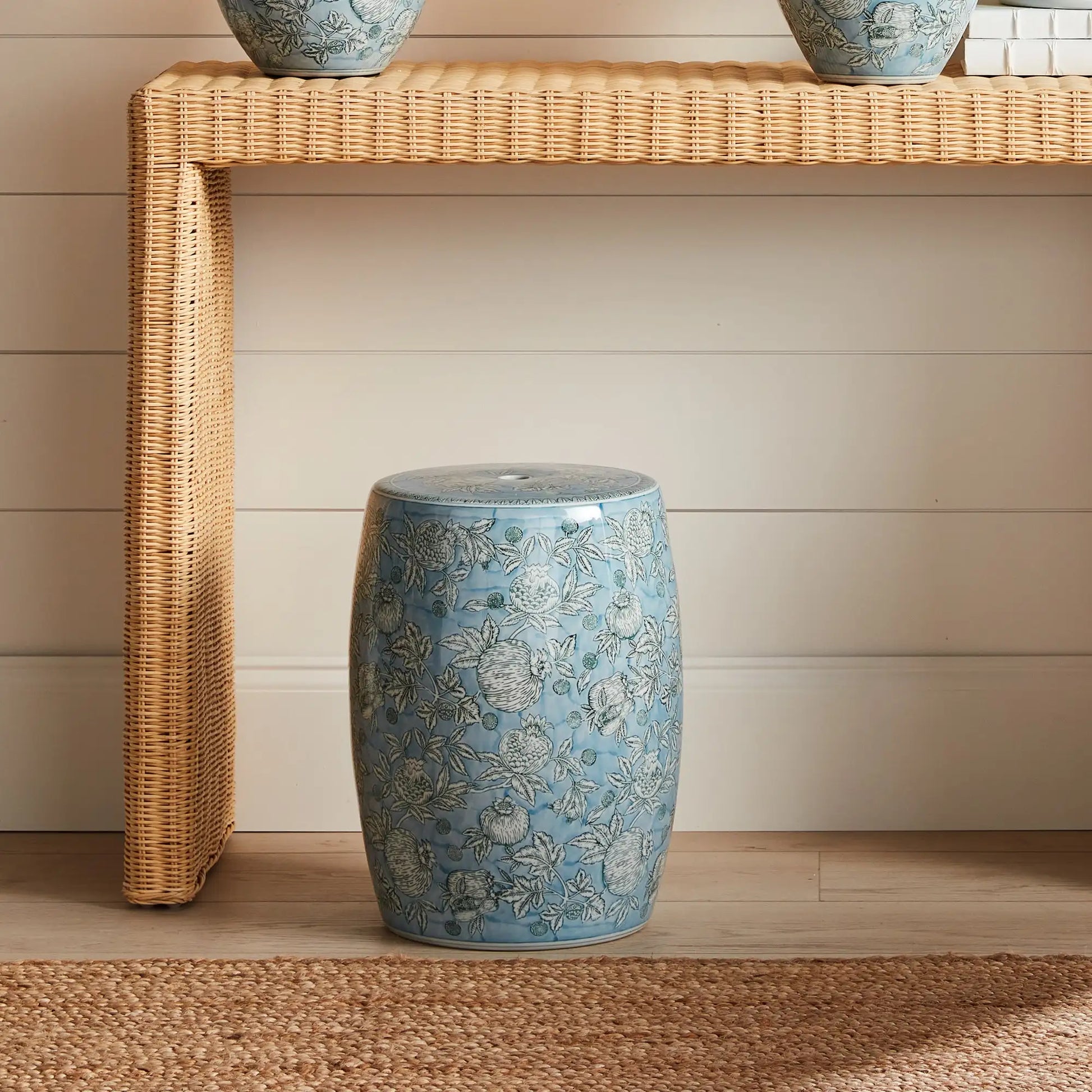 POMEGRANATE SKETCH STOOL - view 2