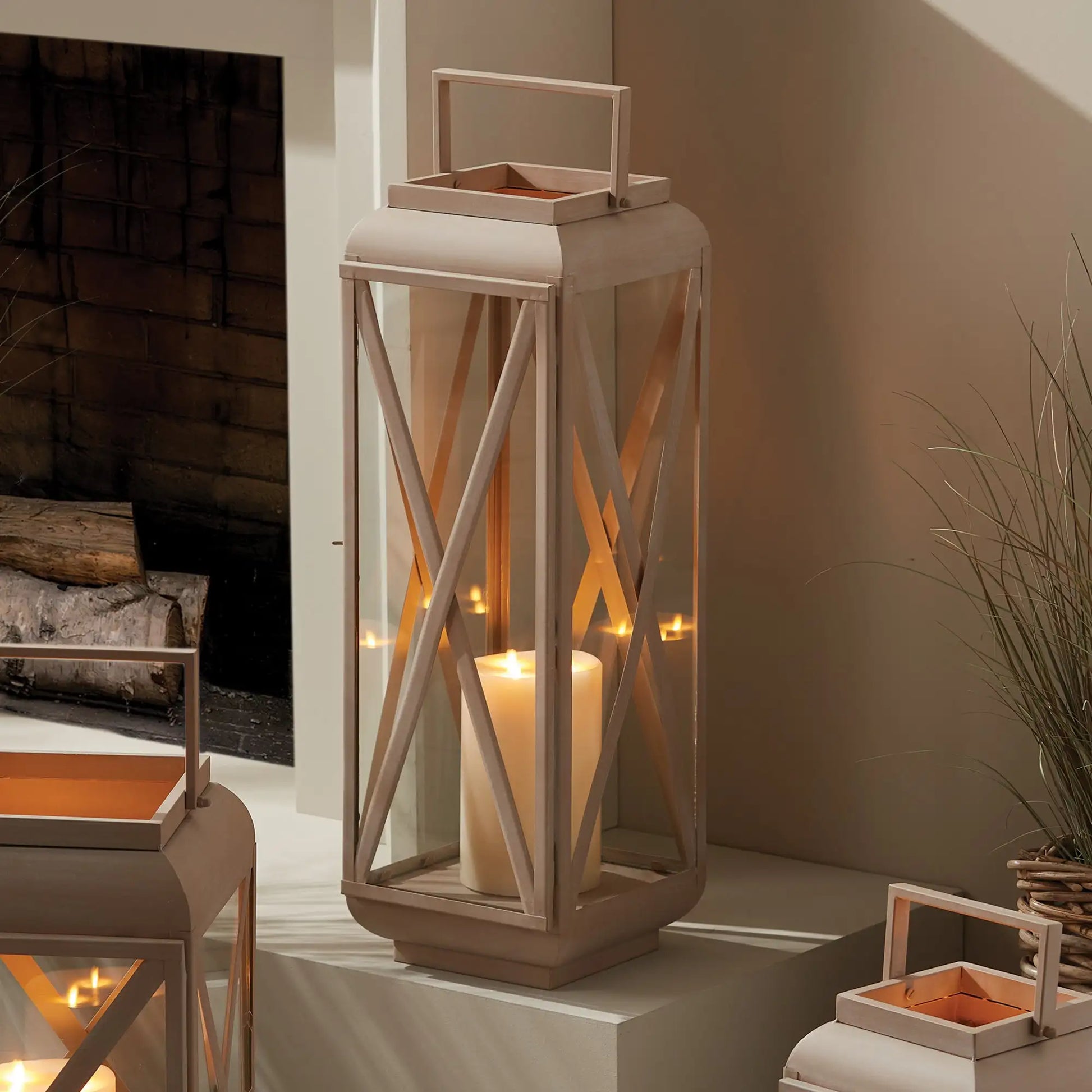 PIETRA OUTDOOR LANTERN LARGE - view 2