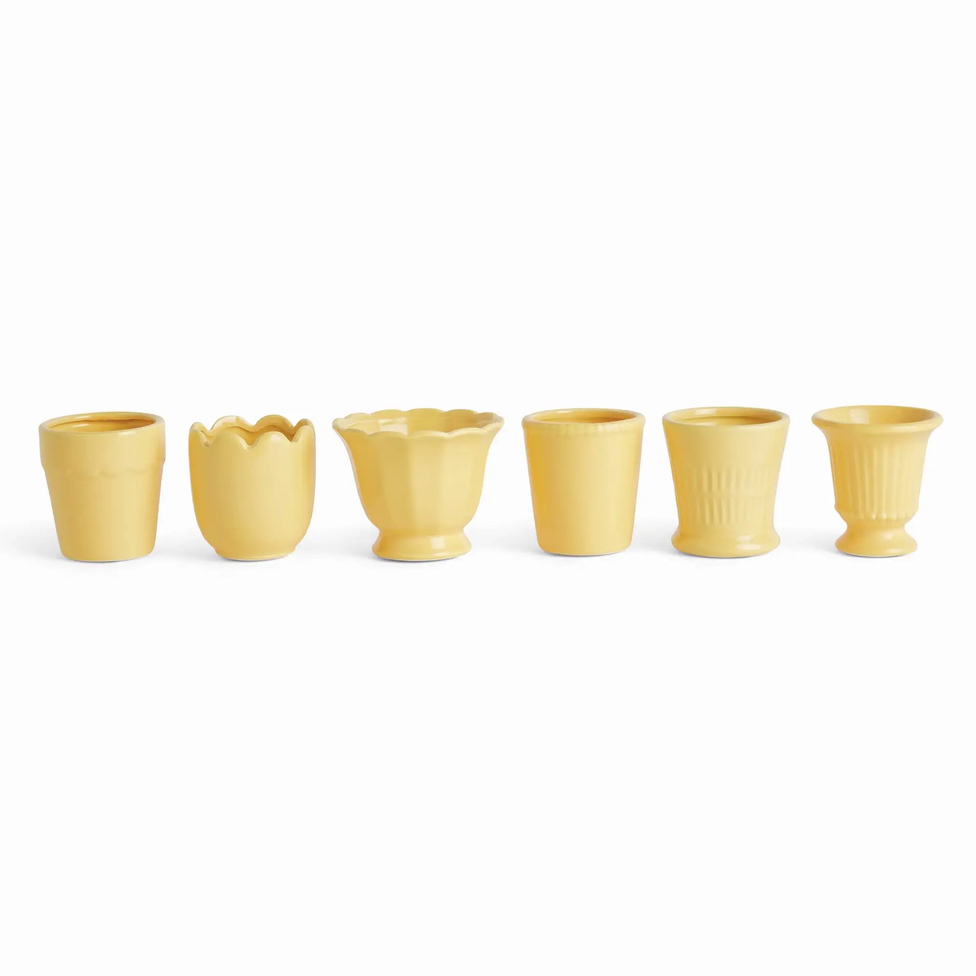 MIRABELLE MINI CACHEPOTS, SET OF 6